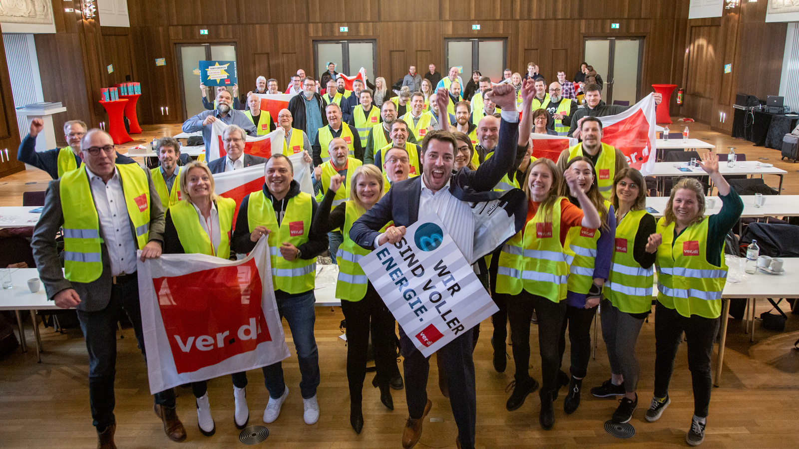 TG Energie: Wir fordern 13 Prozent mehr Geld!