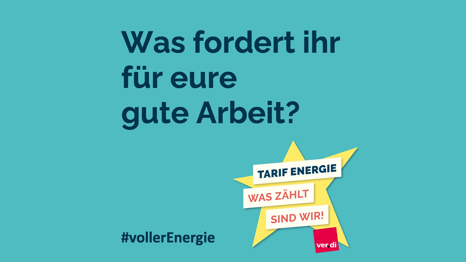 TG Energie: Start der Tarifbewegung 2023