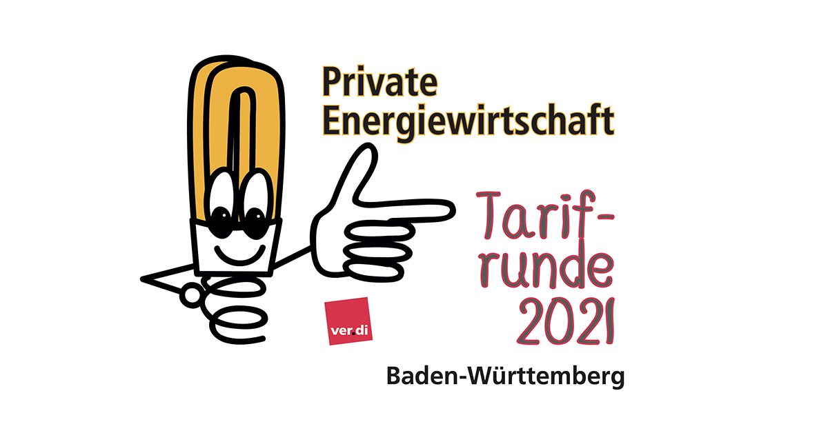 Private Energiewirtschaft Baden-Württemberg – ver.di-Mitglieder fordern 5 % mehr Vergütung